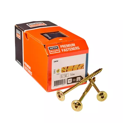 Vis à bois structurelle tête plate - SIMPSON SWW