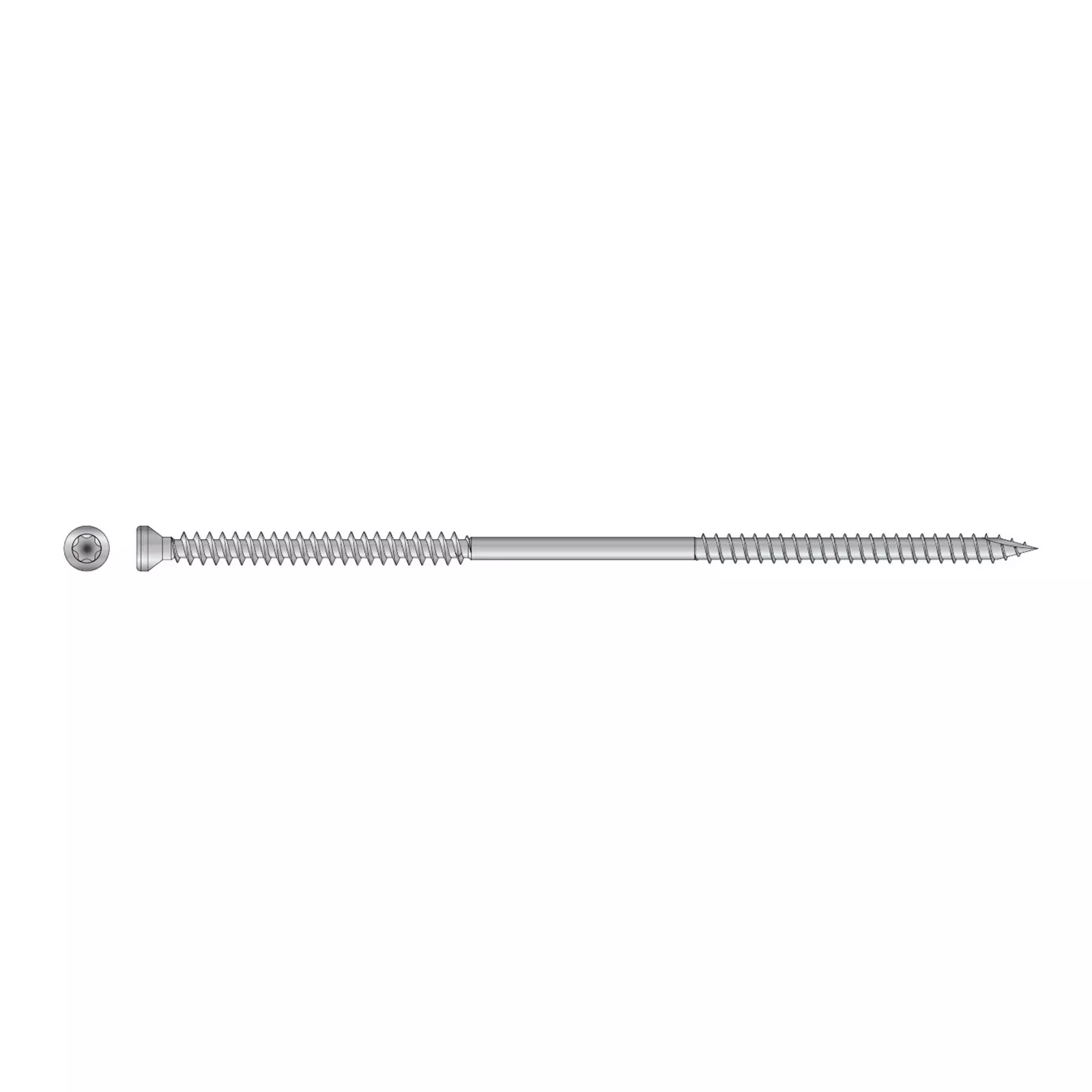 Vis sarking tête cylindrique double filetage - SIMPSON SWRS