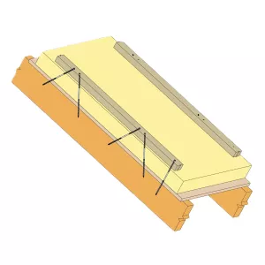 Vis sarking tête cylindrique double filetage - SIMPSON SWRS