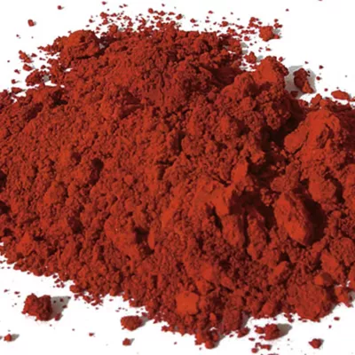 Pigment naturel minéral - Ocre Rouge Apt  - Houillères de Cruéjouls