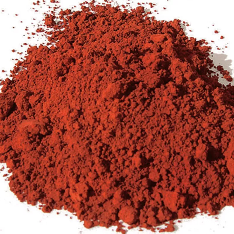 Pigment naturel minéral - Ocre Rouge de Puisaye - Houillères de Cruéjouls