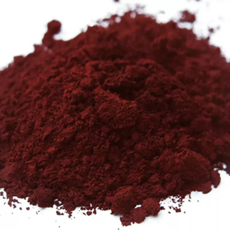 Pigment naturel minéral - Rouge Van Dyck - Houillères de Cruéjouls