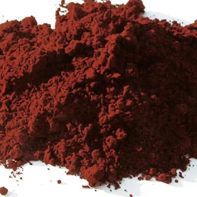 Pigment naturel minéral - Rouge Vif Madras - Houillères de Cruéjouls