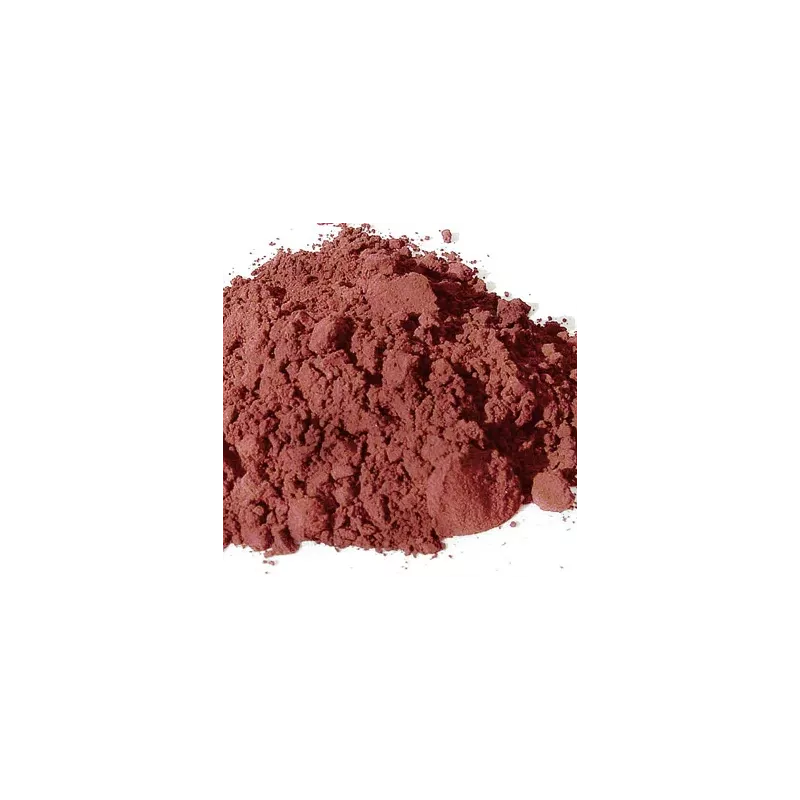 Pigment naturel minéral - Sienne Calcinée - Houillères de Cruéjouls