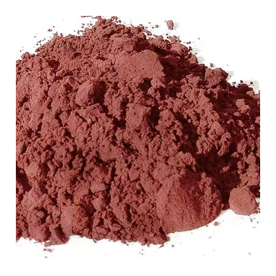 Pigment naturel minéral - Sienne Calcinée - Houillères de Cruéjouls
