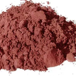 Pigment naturel minéral - Sienne Calcinée - Houillères de Cruéjouls