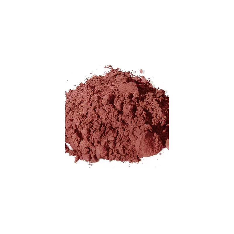 Pigment naturel minéral - Sienne Calcinée HC - Houillères de Cruéjouls