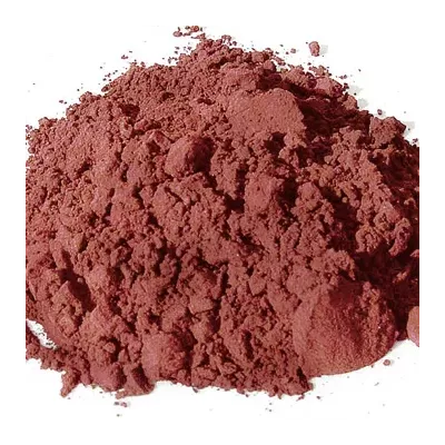 Pigment naturel minéral - Sienne Calcinée HC - Houillères de Cruéjouls