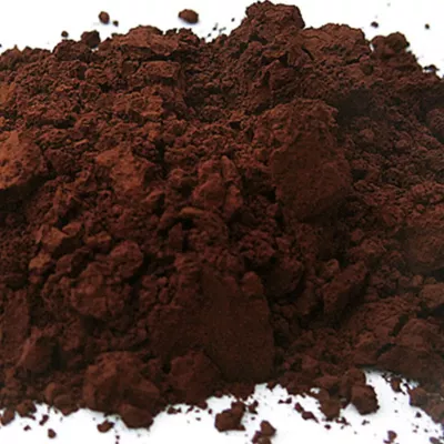 Pigment naturel minéral - Terre Brune - Houillères de Cruéjouls