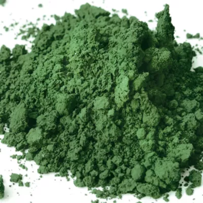 Pigment synthétique - Vert Clair Oxyde de chrome - Houillères de Cruéjouls