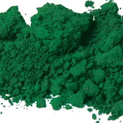 Pigment synthétique - Vert Tendre  - Houillères de Cruéjouls