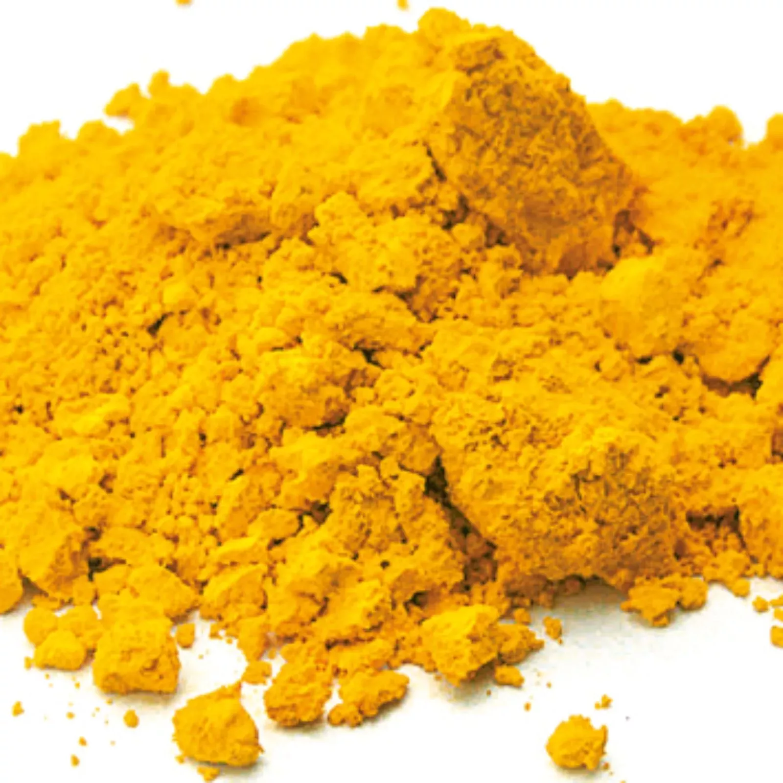Pigment synthétique organique - Jaune Bouton d'Or - Houillères de Cruéjouls