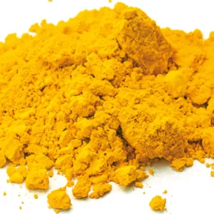 Pigment synthétique organique - Jaune Bouton d'Or - Houillères de Cruéjouls