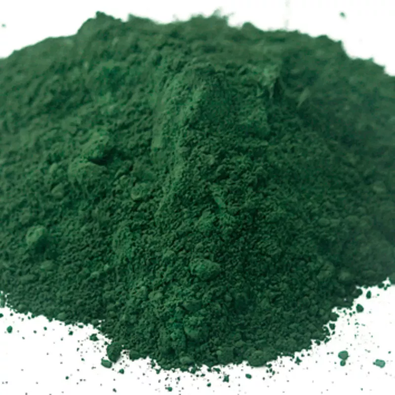 Pigment synthétique organique - Vert MB 22  - Houillères de Cruéjouls