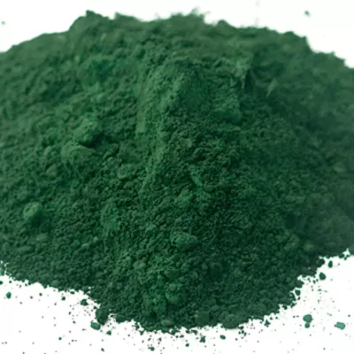 Pigment synthétique organique - Vert MB 22  - Houillères de Cruéjouls