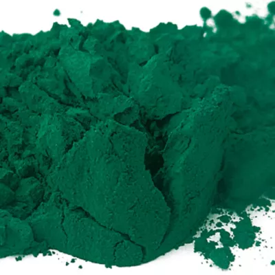 Pigment synthétique organique - Vert Phtalo Déco  - Houillères de Cruéjouls