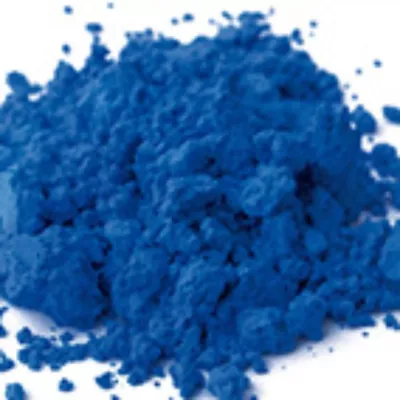 Pigment de cadnium ou autre - Bleu C  - Houillères de Cruéjouls