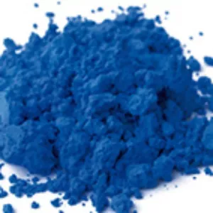 Pigment de cadnium ou autre - Bleu C  - Houillères de Cruéjouls