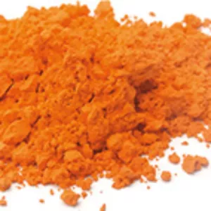 Pigment de cadnium ou autre - Orange C  - Houillères de Cruéjouls