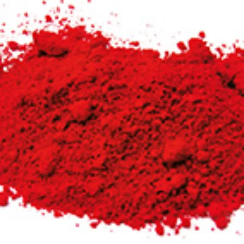 Pigment de cadnium ou autre - Rouge Écarlate  - Houillères de Cruéjouls
