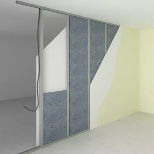 Panneau isolant acoustique ouate de cellulose - SOPREMA PAVACELL dB