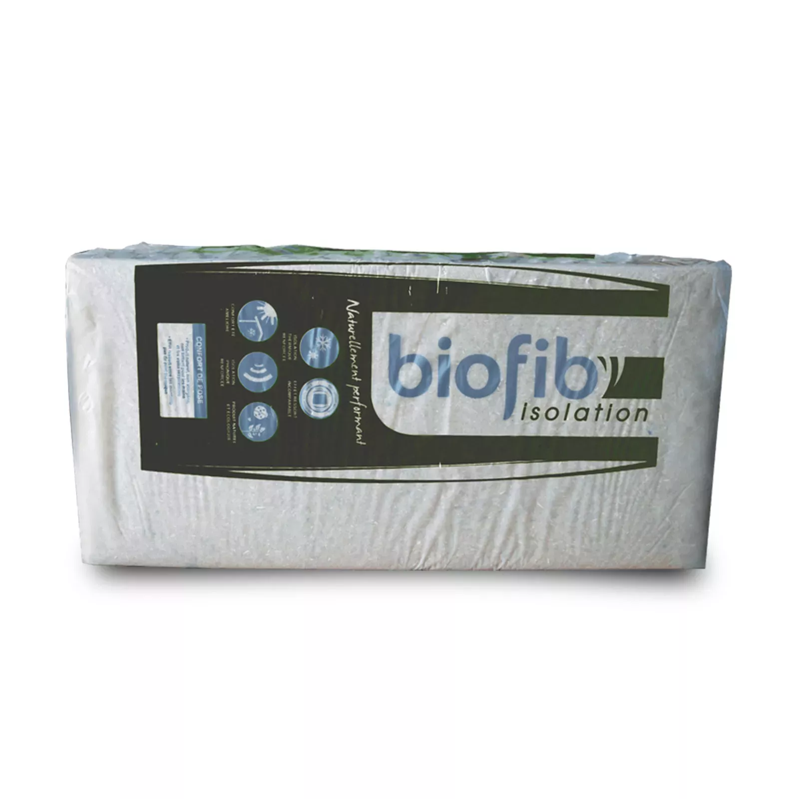 Panneau isolant acoustique ouate et chanvre - Biofib'ouate