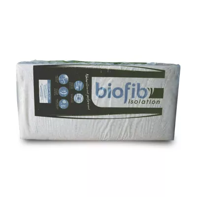 Panneau isolant acoustique ouate et chanvre - Biofib'ouate