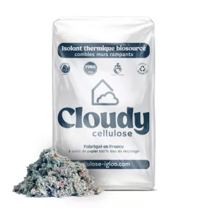 Ouate de cellulose en vrac - Igloo Cloudy Cellulose N