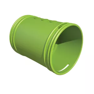 Connecteur droit 180° de conduit semi-rigide circulaire - BRINK Air Excellent System