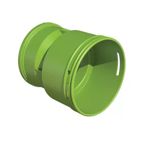 Adaptateur de conduit semi-rigide circulaire pour caisson de distribution d'air - BRINK Air Excellent System