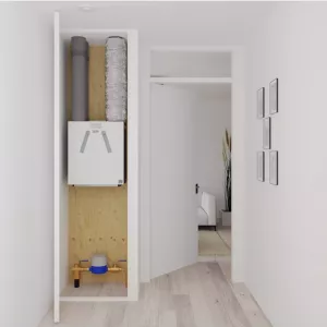 Ventilation double flux compacte haut rendement - BRINK EASE 200