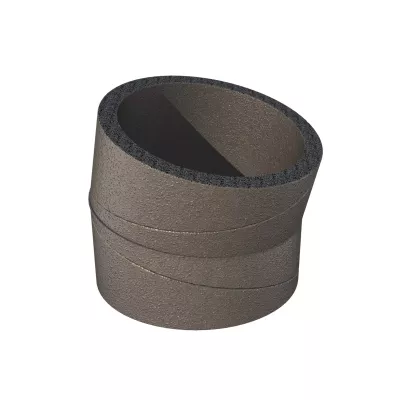 Coude 15° pour gaine calorifugée EPE - BRINK