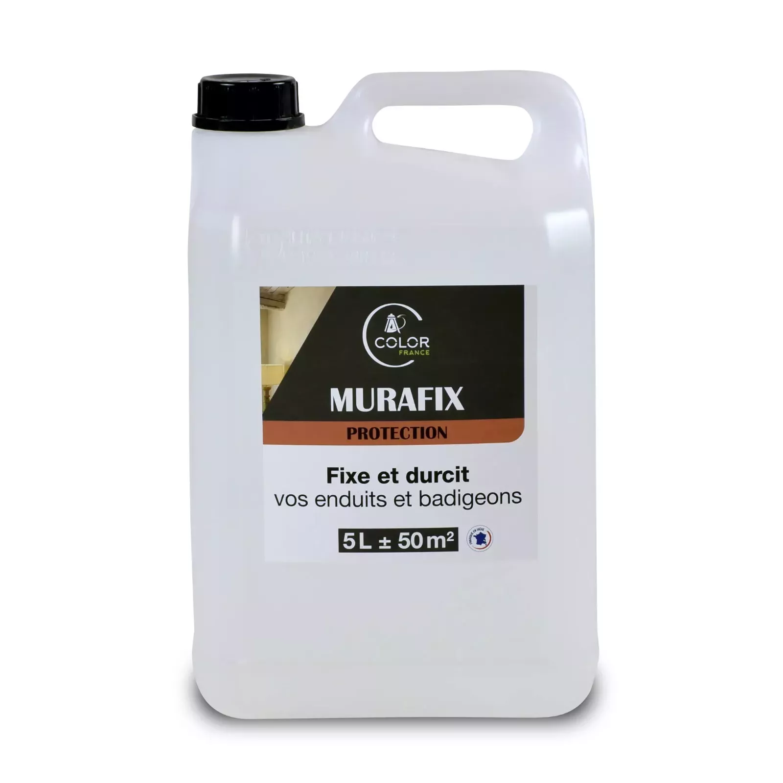 Durcisseur et fixateur pour enduits décoration - Défi Murafix