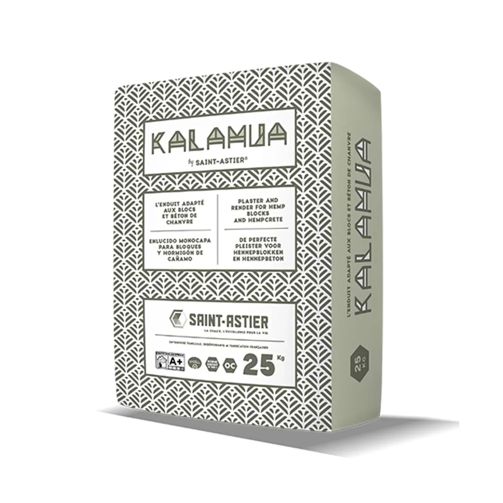 Enduit monocouche pour blocs biosourcés - Saint-Astier KALAMUA