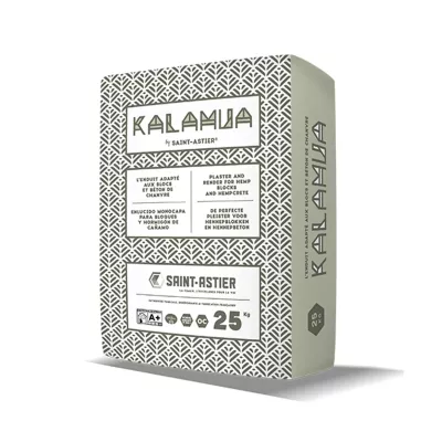 Enduit monocouche pour blocs biosourcés - Saint-Astier KALAMUA