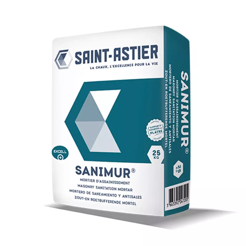 Mortier d'assainissement - Saint-Astier SANIMUR