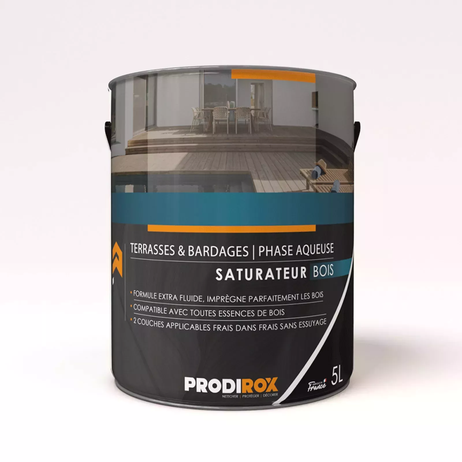 Imprégnation extra fluide d'origine végétale - Prodirox SATURATEUR BOIS