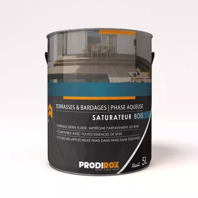 Imprégnation extra fluide d'origine végétale - Prodirox SATURATEUR BOIS