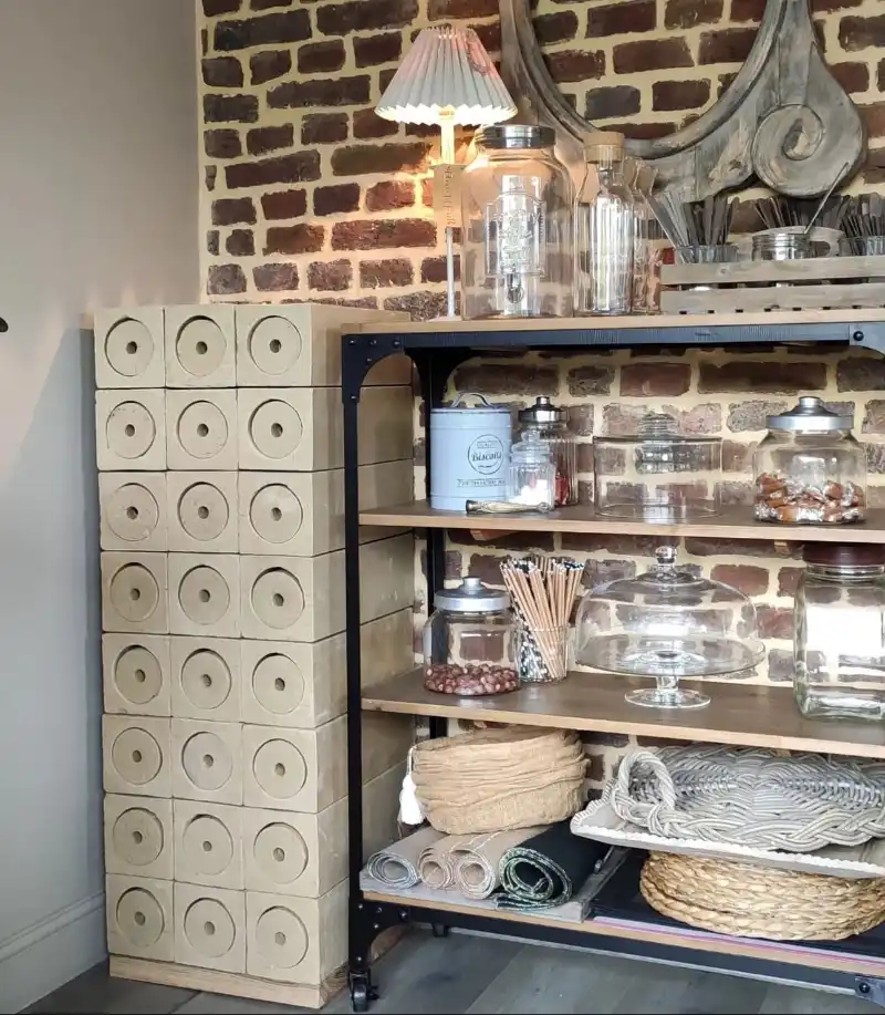 Création d'une cave à vin dans une cuisine