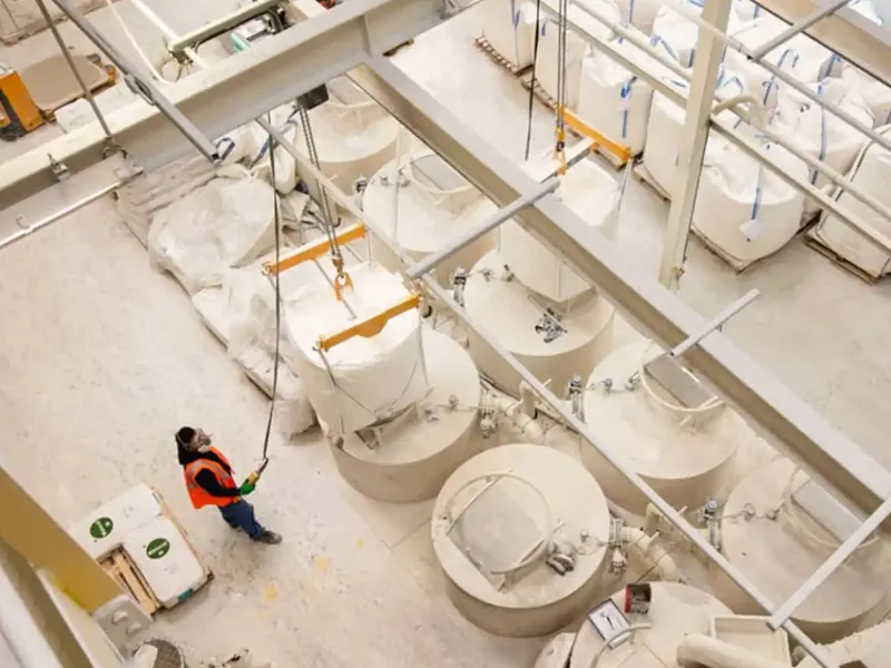 usine de recyclage de textile pour l'isolation Semin