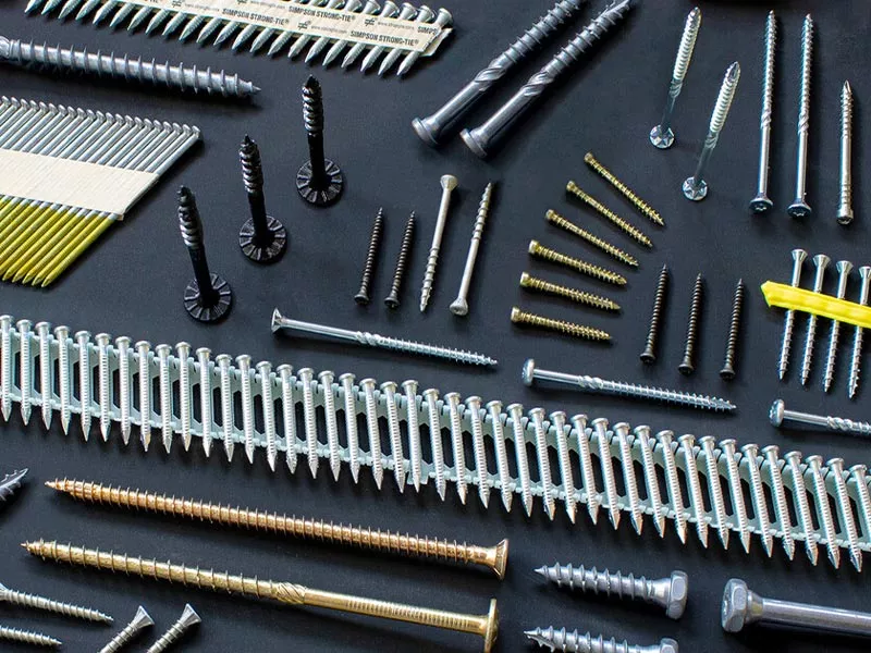 Gamme de vis et fixation professionnelle SIMPSON
