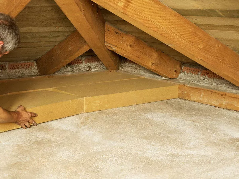 Isolation des combles perdues