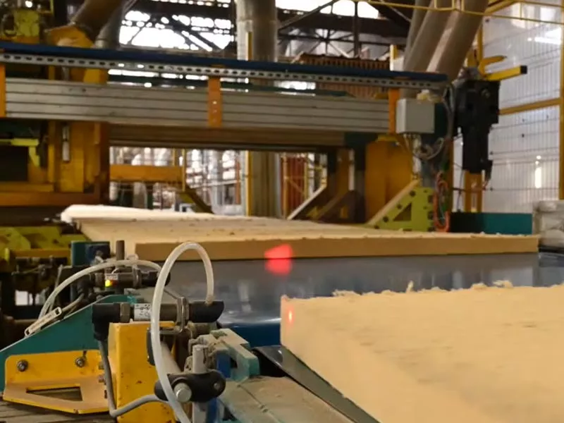 Usine Steico Flex, l'isolant made in France